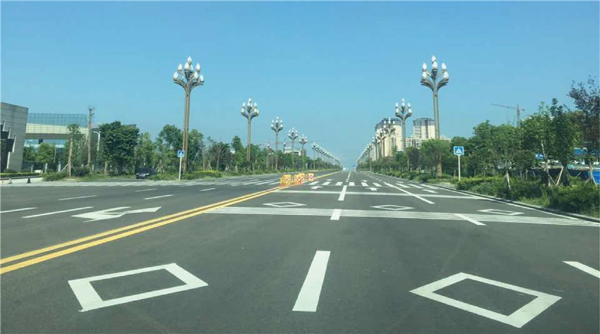 隆昌县人民中路道路工程